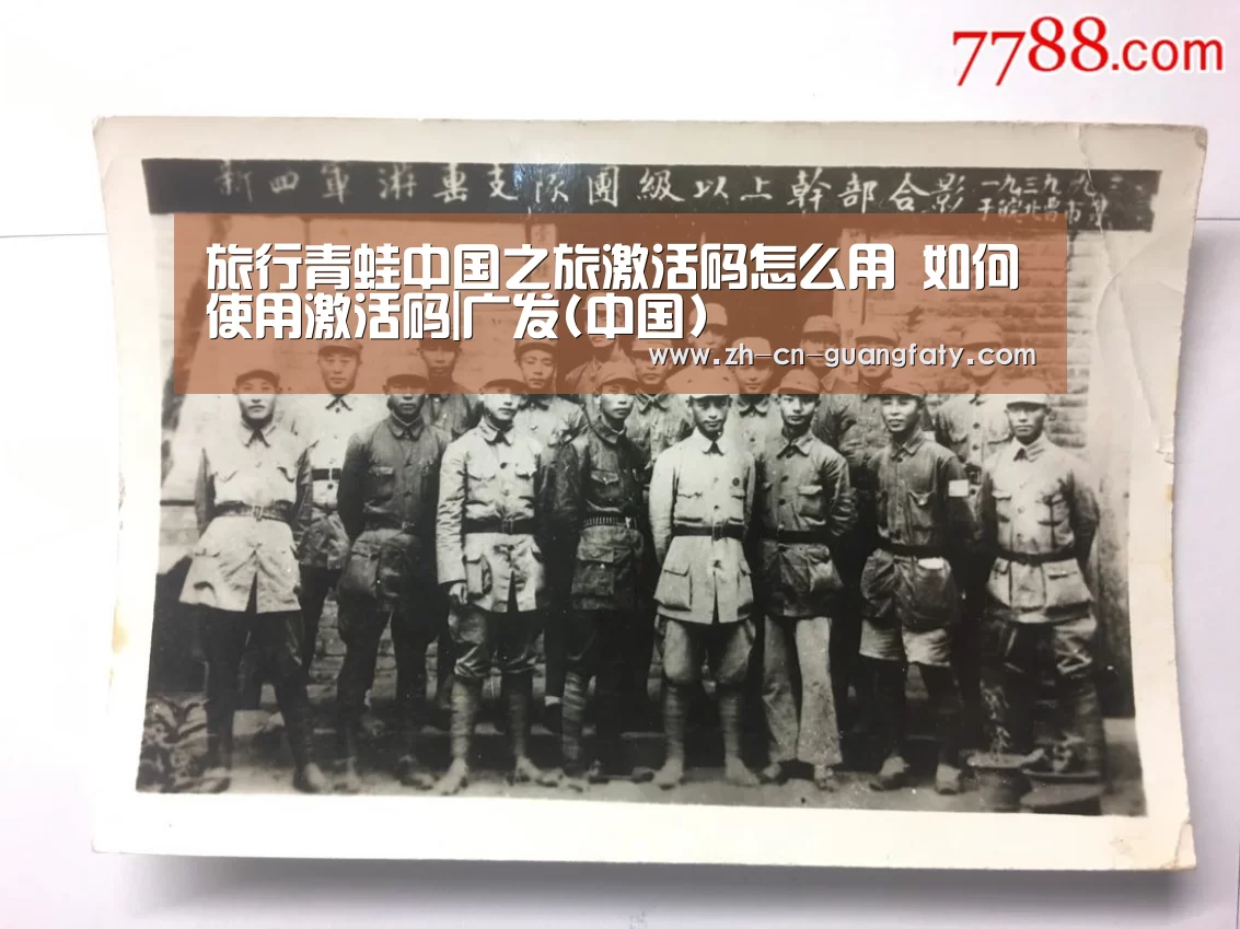 旅行青蛙中国之旅激活码怎么用 如何使用激